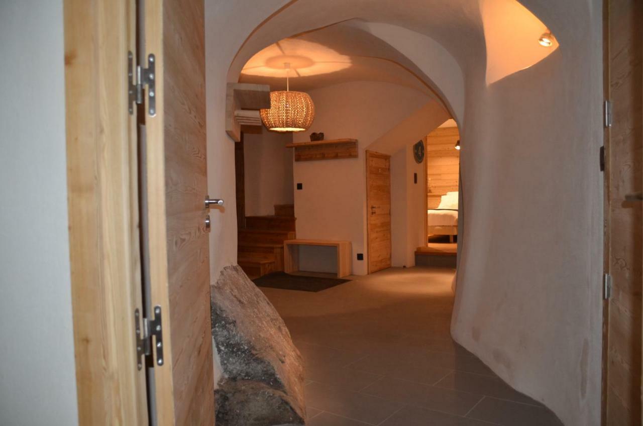 Le Gabion, Luxueux Appartement Avec Sauna, Serre Chevalier Vallee Saint-Chaffrey Luaran gambar