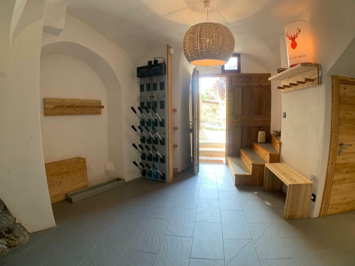 Le Gabion, Luxueux Appartement Avec Sauna, Serre Chevalier Vallee Saint-Chaffrey Luaran gambar