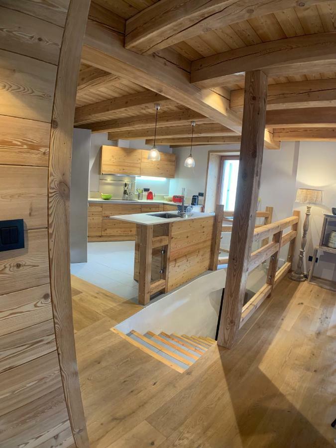 Le Gabion, Luxueux Appartement Avec Sauna, Serre Chevalier Vallee Saint-Chaffrey Luaran gambar