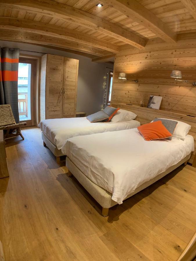 Le Gabion, Luxueux Appartement Avec Sauna, Serre Chevalier Vallee Saint-Chaffrey Luaran gambar