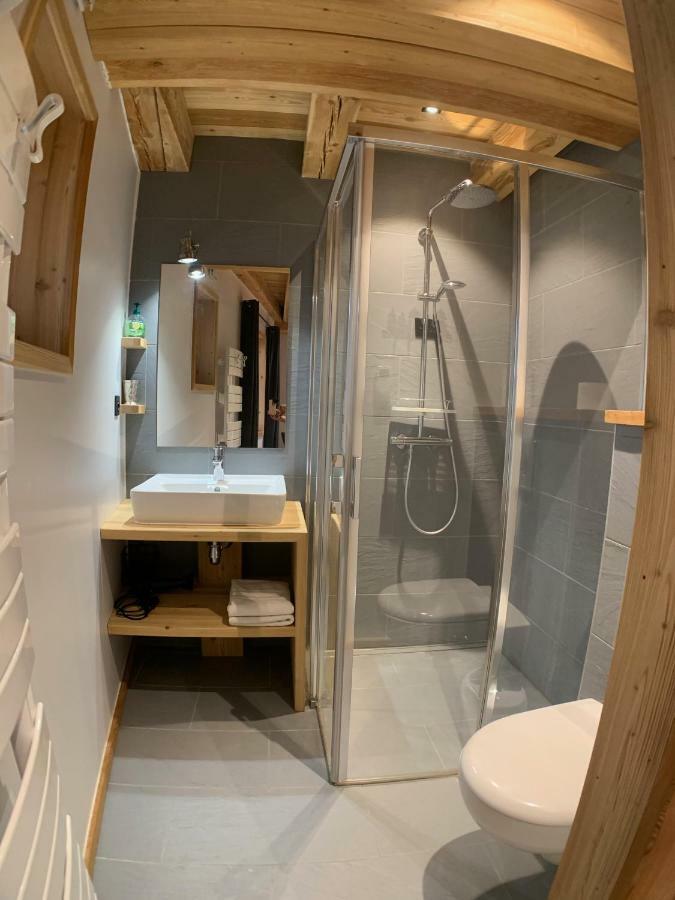 Le Gabion, Luxueux Appartement Avec Sauna, Serre Chevalier Vallee Saint-Chaffrey Luaran gambar