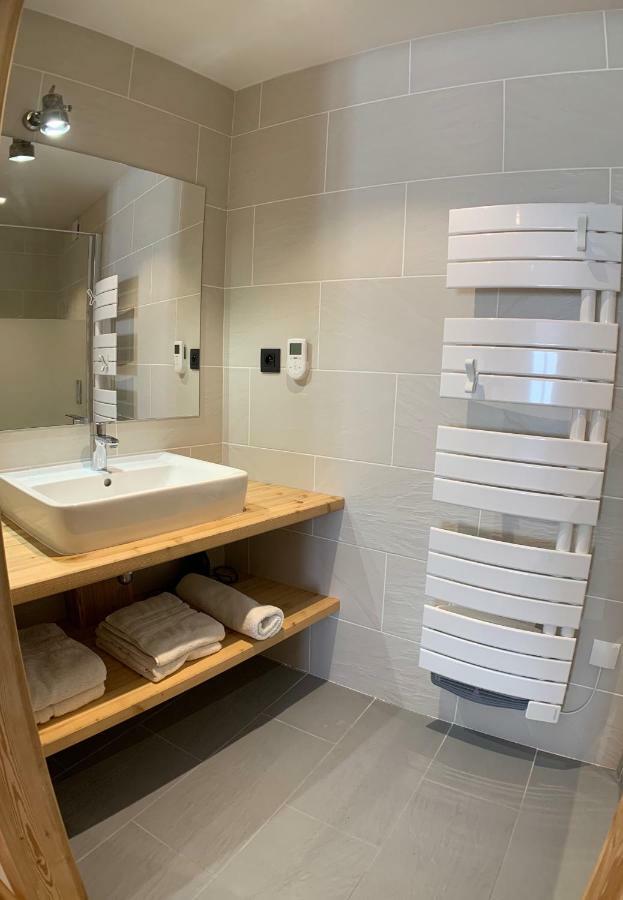 Le Gabion, Luxueux Appartement Avec Sauna, Serre Chevalier Vallee Saint-Chaffrey Luaran gambar